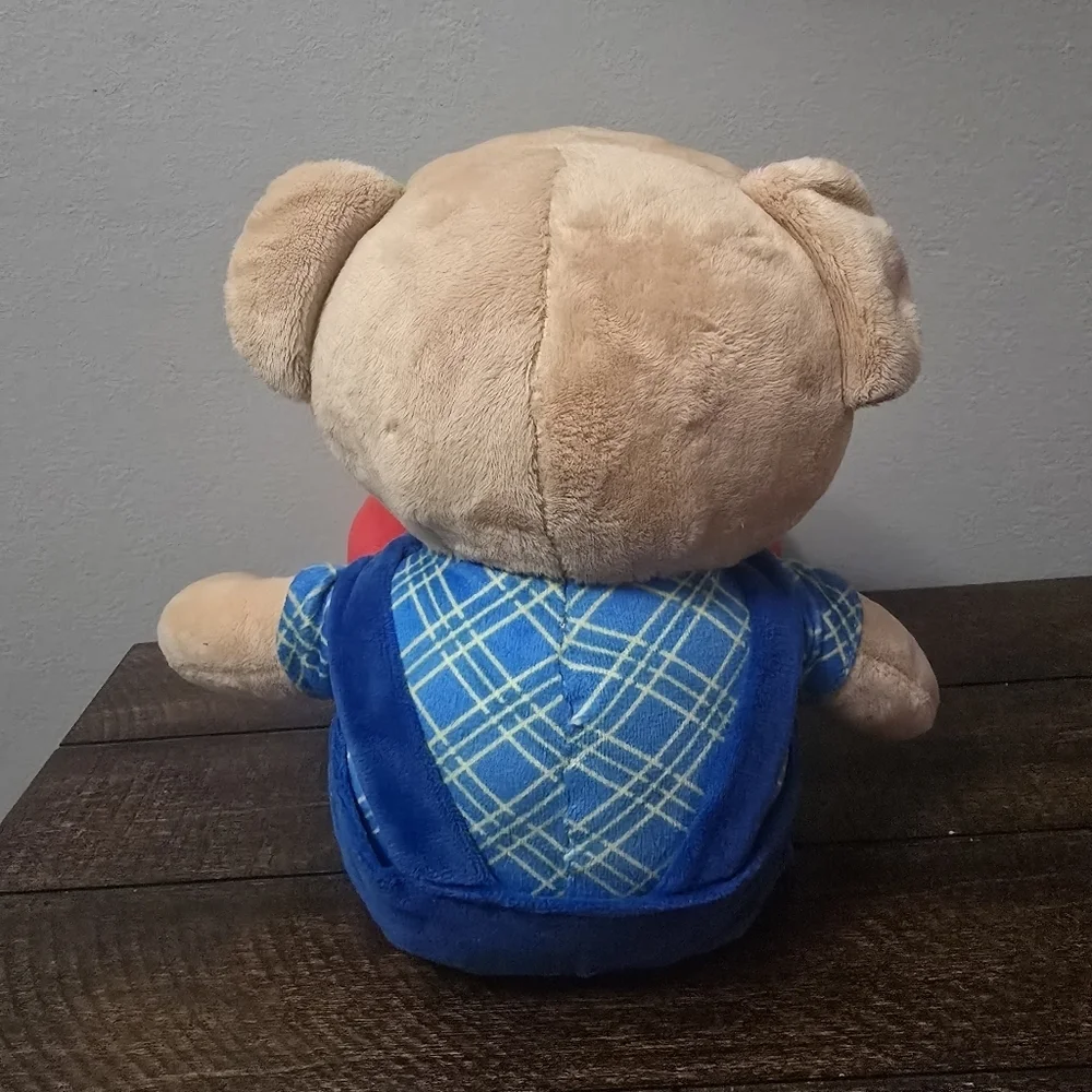 Linzy Learn To Dress Teddy Bear Educational Plush Stuffed Animal Toy